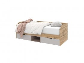 Кровать-диван с ящиками 900 Модена Дв001.0_90 в Колыбельке - kolybelka.mebel-nsk.ru | фото