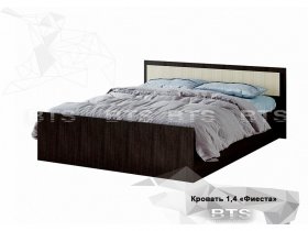 Кровать двуспальная 1,4м LIGHT Фиеста (BTS) в Колыбельке - kolybelka.mebel-nsk.ru | фото