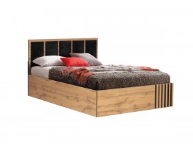 Кровать двуспальная с подъем. мех. 1,6 м Либерти 51.20 в Колыбельке - kolybelka.mebel-nsk.ru | фото