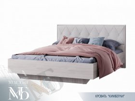 Кровать двуспальная 1,6м Кимберли КР-13 в Колыбельке - kolybelka.mebel-nsk.ru | фото