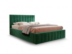 Кровать мягкая 1,6 Вена стандарт, вар.1 в Колыбельке - kolybelka.mebel-nsk.ru | фото