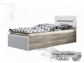 Кровать односпальная Наоми КР-12 в Колыбельке - kolybelka.mebel-nsk.ru | фото