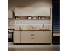 Кухонный гарнитур Орма 2,0м в Колыбельке - kolybelka.mebel-nsk.ru | фото