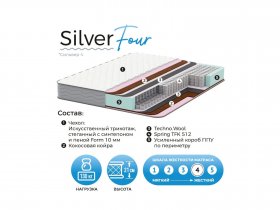 Матрас Silver Four в Колыбельке - kolybelka.mebel-nsk.ru | фото