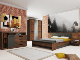 Модульная спальня Глазго в Колыбельке - kolybelka.mebel-nsk.ru | фото
