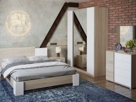 Модульная спальня «Валери» в Колыбельке - kolybelka.mebel-nsk.ru | фото