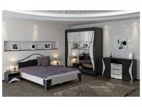 Модульная спальня Верона (Линаура) в Колыбельке - kolybelka.mebel-nsk.ru | фото