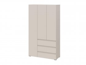 Шкаф трехстворчатый с ящиками Люмо ШК-06 в Колыбельке - kolybelka.mebel-nsk.ru | фото