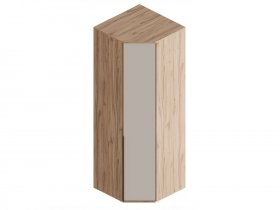 Шкаф угловой Сицилия (дуб альпийский/тефия) в Колыбельке - kolybelka.mebel-nsk.ru | фото