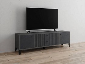 Тумба под ТВ Парус-10 (графит/гранит лофт) в Колыбельке - kolybelka.mebel-nsk.ru | фото